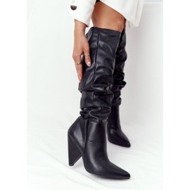 Boots Model Lu Boo XW37355 Black Leather - Step in style 2
