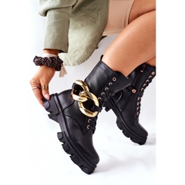 Jensen Trapper boots Model L13107-8 Blk Black - Step in style 2