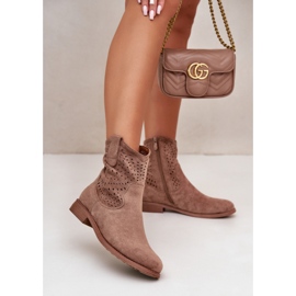 Boots Model S.Barski HY42-135 Brown - Step in style 1