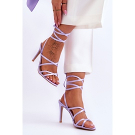 Sandals Model Meya H8-392 Violet - Step in style purple 1