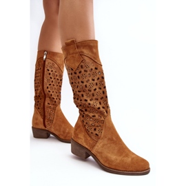 Boots Model Ndulu 4043 Camel - Step in style brown 2