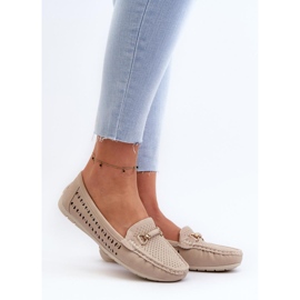 Moccasins Model Kaydance VG251 Beige - Step in style 1