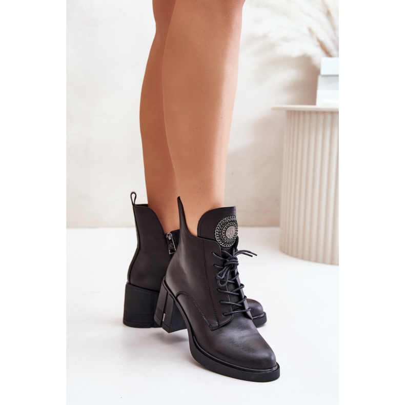 Boots Model Vinceza 66676 Black - Step in style 1