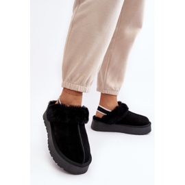 Slippers Model Sophienne W5827 Black - Step in style 1