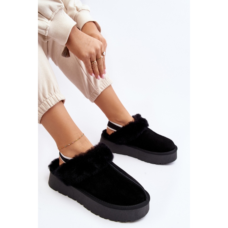 Slippers Model Sophienne W5827 Black - Step in style 2