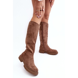 Boots Model Heliofa 23KZ35-6497 Brown - Step in style 1