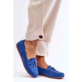 Moccasins Model Good Time ZA28P Blue - Step in style 1