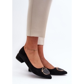Pumps Model S.Barski KV27-037 Black Suede - Step in style 1