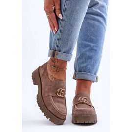 Shoes Model Rosefalls 20153 Dark Beige Suede - Step in style 1