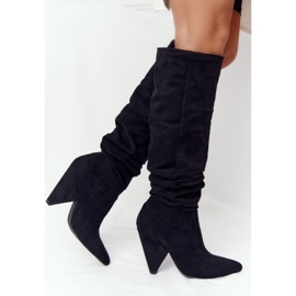 Boots Model Lu Boo XW37355 Black Suede - Step in style 2