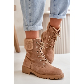 Workers Model Mivael QT86 Brown - Step in style 1