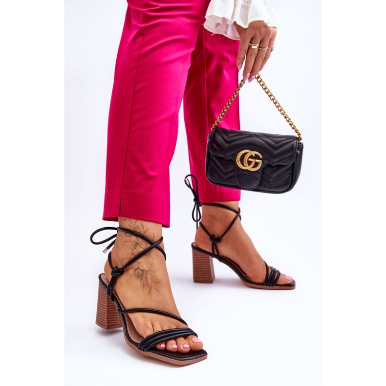 Sandals Model Seyna H8-380 Black - Step in style 2