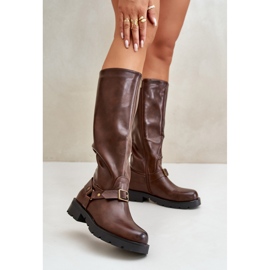 Boots Model Tialethe CLS-330 Brown - Step in style 1
