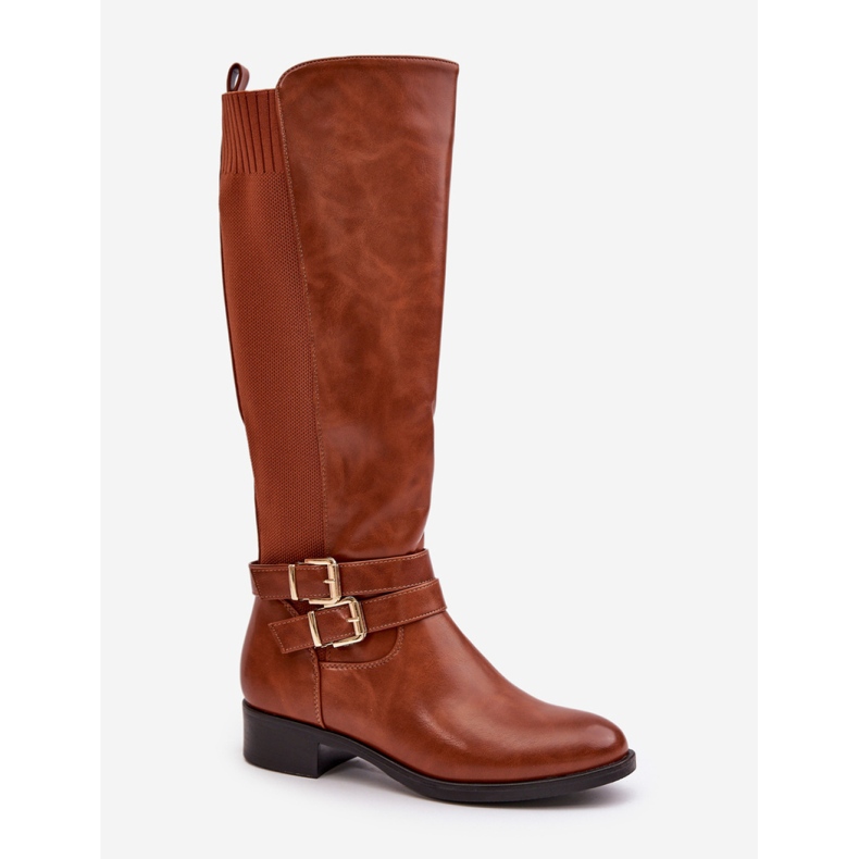 Boots Model Lotina CHC316 Camel - Step in style brown 2