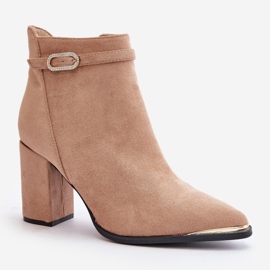 Boots Model Laoreina HB-240 Beige - Step in style 2