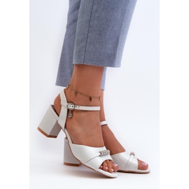 Sandals Model Narhi 20241 Silver - Step in style grey 1