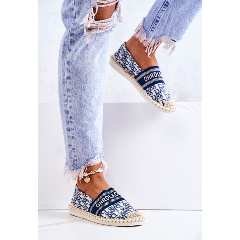 Espadrilles Model Warm Time NB358P Blue - Step in style 2