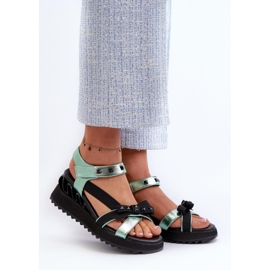 Sandals Model Da CR956 Green - Step in style 1