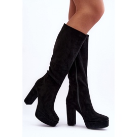 Boots Model Baldrema F11189 Black Suede - Step in style 2