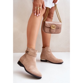 Boots Model Ravasira K-99213 Beige - Step in style 1