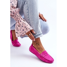 Moccasins Model Lenvie FT245 Pink - Step in style 2