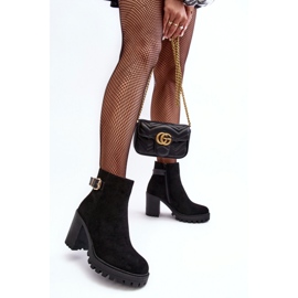 Boots Model Menoria DA108P Black - Step in style 1