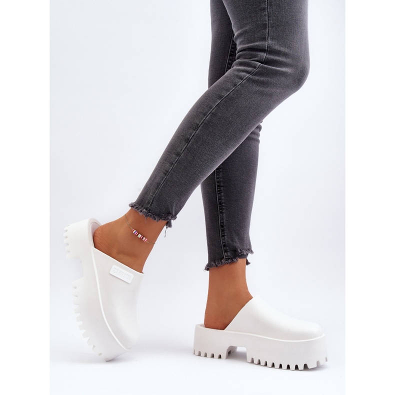 Sandal Flip-flops Model Big Star NN274015 White - Step in style 1