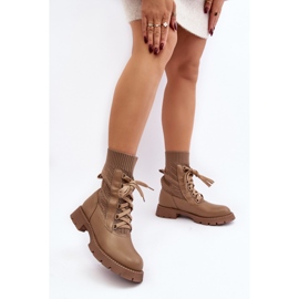 Boots Model Gentiana 8573A Brown - Step in style 1