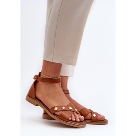 Sandals Model Zazoo 40378 Brown - Step in style 1