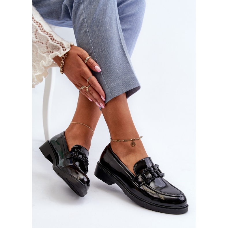 Moccasins Model S.Barski HY371A Black - Step in style 1