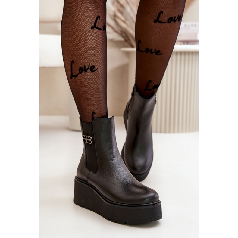 Boots Model Zazoo 60498 Black - Step in style 1