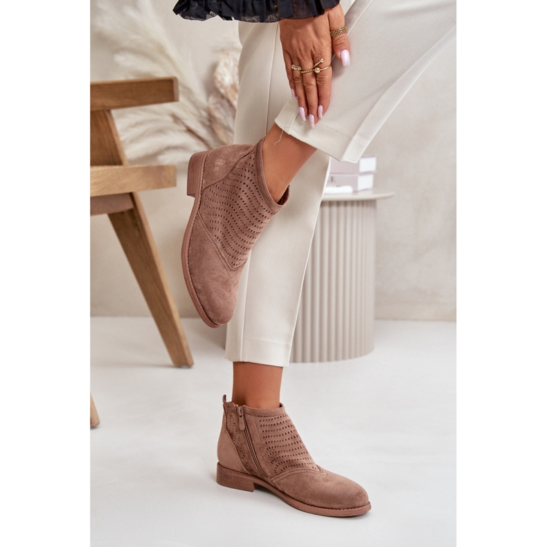 Boots Model S.Barski HY42-076 Brown - Step in style 1