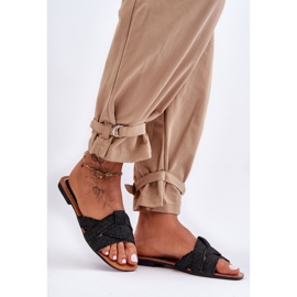 Sandal Flip-flops Model Aversa W-112 Black - Step in style 2