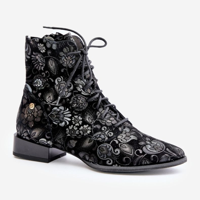 Boots Model Maciejka 06391-01 Black - Step in style 2