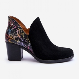 Boots Model Maciejka 04492-99 Black Leather - Step in style 1