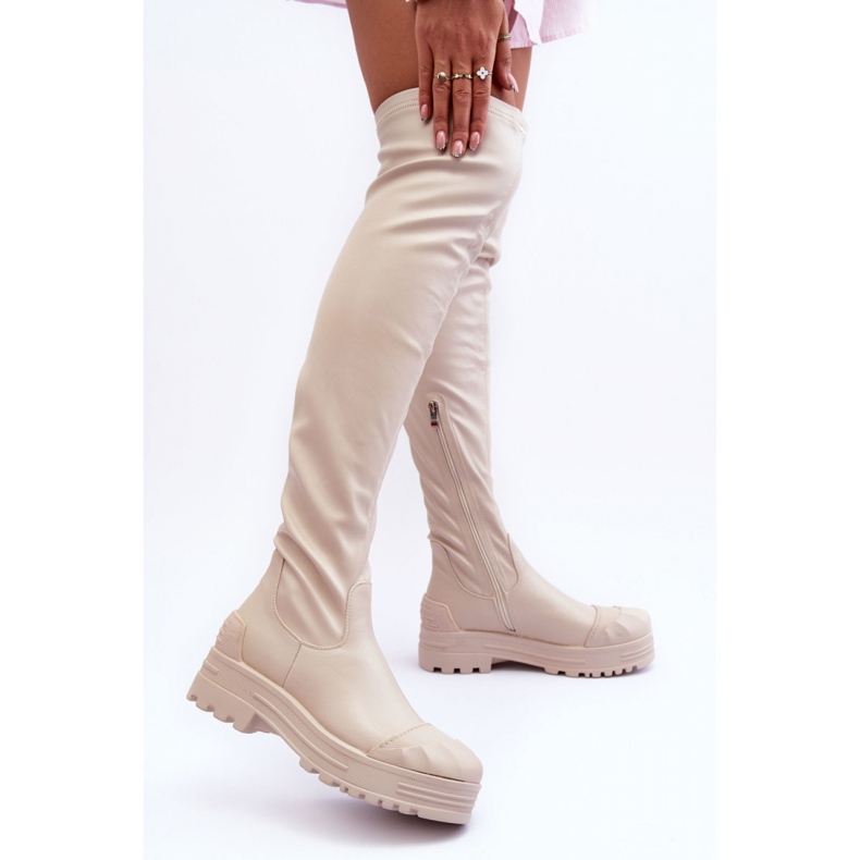 Boots Model Dudesa 15863 Beige - Step in style 2