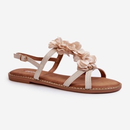 Sandals Model Abidina JL85 Beige - Step in style 2