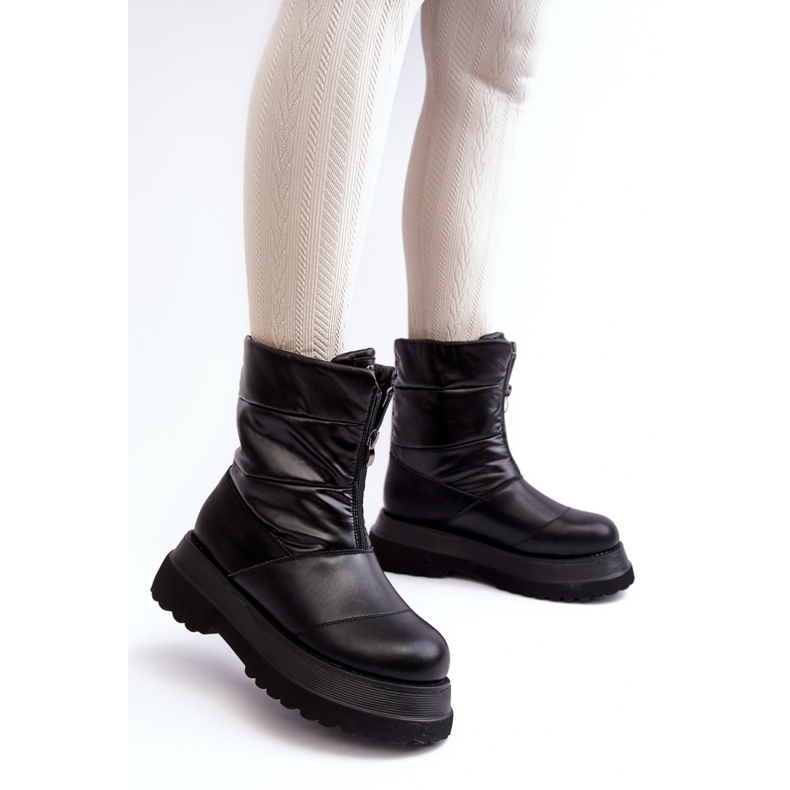 Snow boots Model Goe MM2N4078 Black - Step in style 2