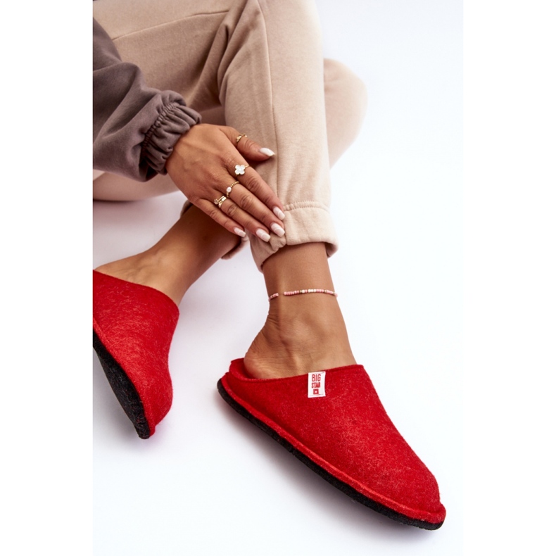 Slippers Model Big Star KK276012 Red - Step in style 2