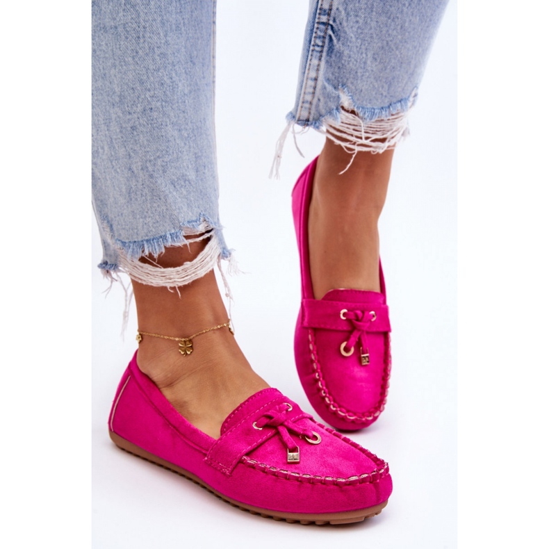 Moccasins Model Good Time ZA28P Fuchsia - Step in style pink 1