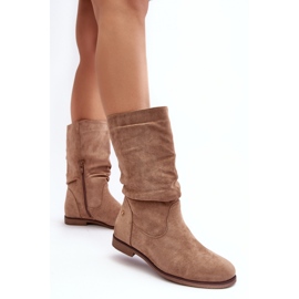 Boots Model Kotine 23BT35-6448 Beige - Step in style 2