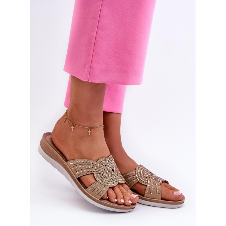 Sandal Flip-flops Model Inblu BV000037 Beige - Step in style 1