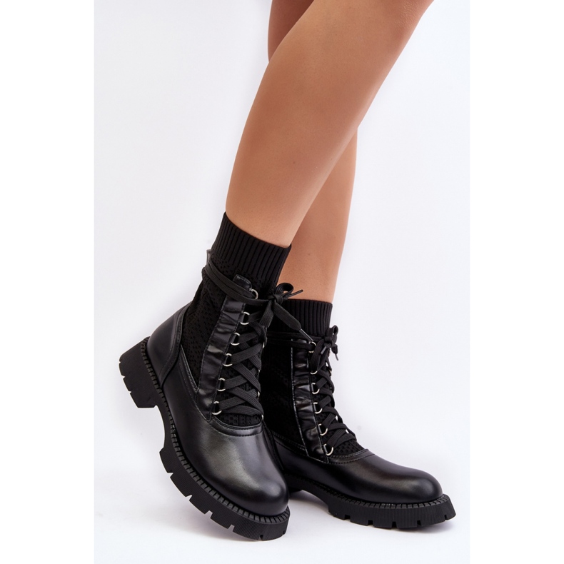 Boots Model Gentiana 8573A Black - Step in style 1