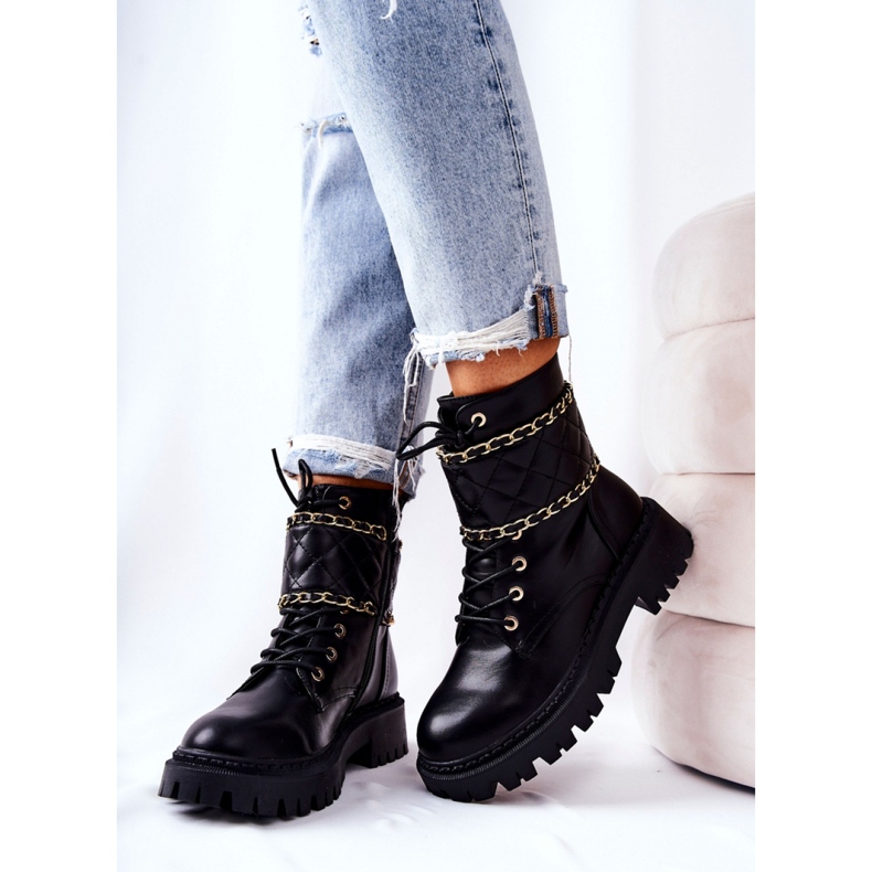 Worker boots Model Caleanor H21-71 Blk Black - Step in style 1