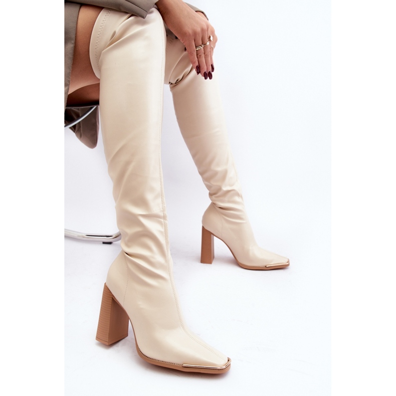 Boots Model Orcella 6028 Beige - Step in style 2