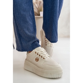 Sports Shoes Model Verissha TL292-8 Beige - Step in style 1