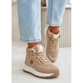 Sports Shoes Model Ariatte TL288-63 Khaki - Step in style beige 1
