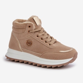 Sports Shoes Model Ariatte TL288-63 Khaki - Step in style beige 2