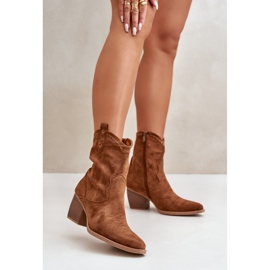 Boots Model Narinae CHC359 Camel - Step in style brown 1