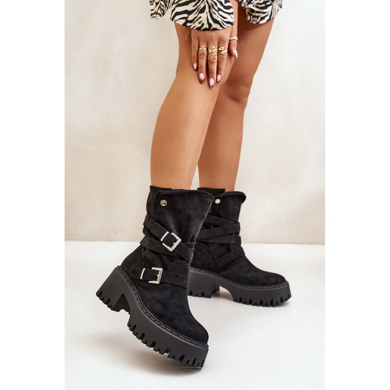 Boots Model Nerelisa QH7825 Black - Step in style 1